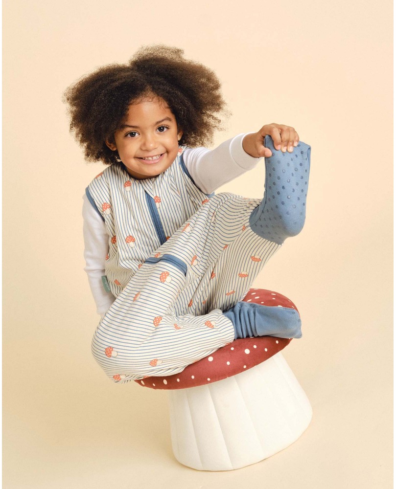 Pijama manta antideslizantes - Mushrooms - TOG 1