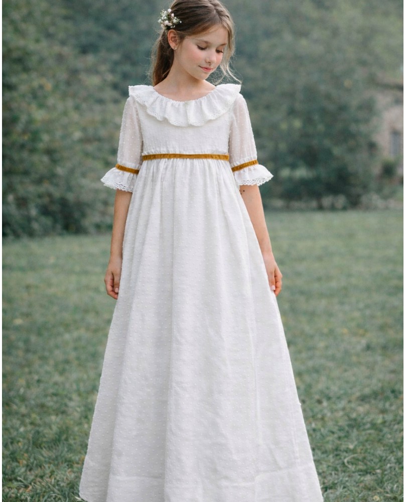 VESTIDO  DE COMUNIÓN VICTORIA