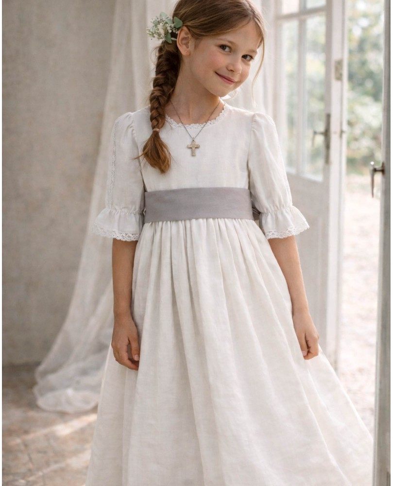 VESTIDO DE COMUNIÓN ANGELICA