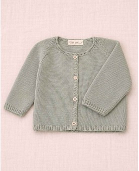 CHAQUETA VERDE GRIS