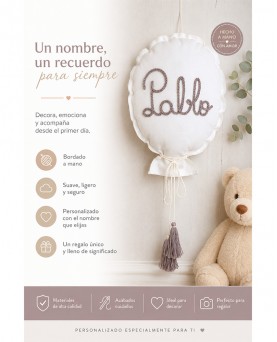 GLOBO CON NOMBRE TOPO