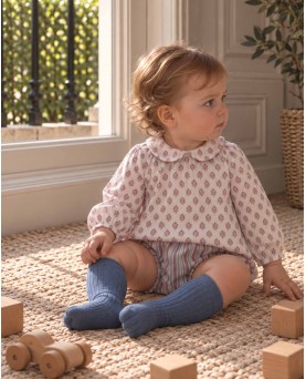 Camisa cuello bebé hojitas Bath